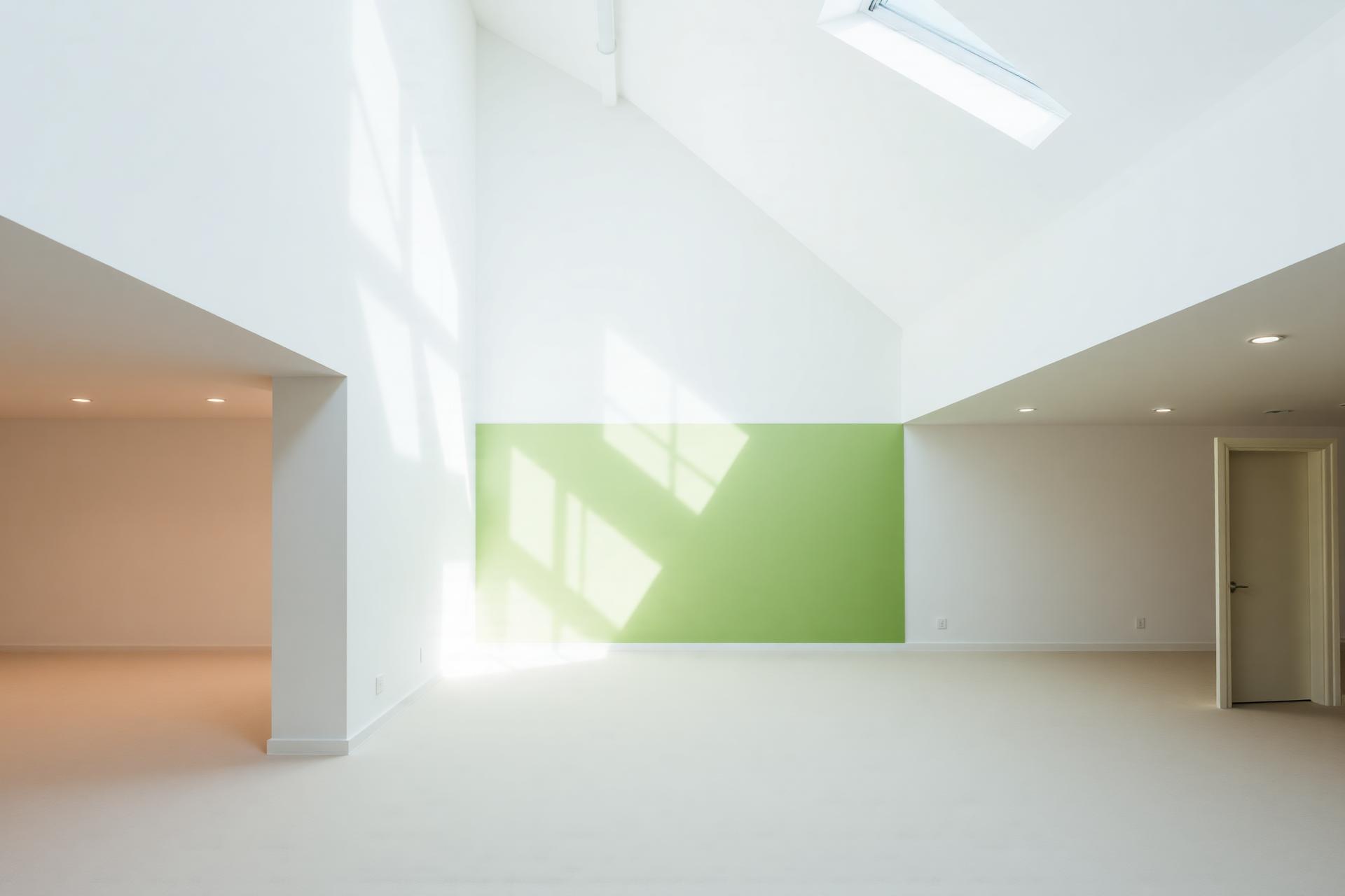 Ambiente com acabamento em drywall